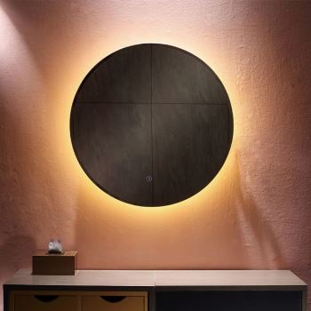 Cermin LED bulat